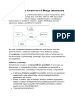 Unit4 - Software Architectur&Desing