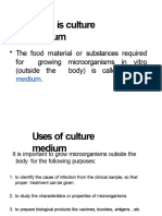 Types of Culture Media