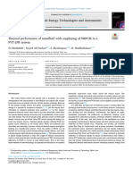 Thermal Performance of Nanofluid With Employing of NEPCM in A PVT - LFR System