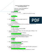 Model Exit Exam UP (0) Ecsu