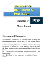 4 To 8 Environmental Management