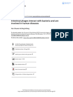 Intestinal Phages Interact With Bacteria and Are Involved in Human Diseases