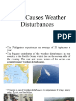 What Causes Weather Disturbances