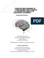 Neurocognitive Mechanisms