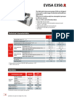 EVISA E350.: Technical Characteris Cs