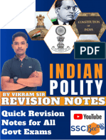 Indian Polity Revision Notes - ENG