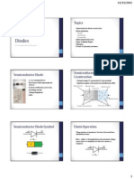 EE 21-Lecture 2 - Diode Construction &amp Characteristics