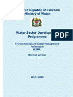 Revised Version of ESMF For WSDP II and WSSP II