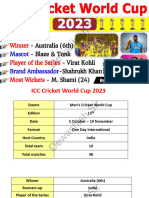 ICC Cricket World Cup 2023