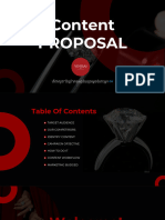 Content PROPOSAL