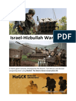 Israel Hizbullah War Matrix Game v2