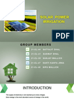 Solar Irrigation System