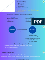 Understanding Diversity