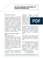 Modular Uasb For Anaerobic Treatment of Soluble Wastewaters