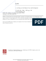 02 - David Trubek - Toward A Social Theory of Law - An Essay On The Study of Law and Development