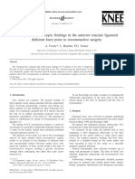 53 - Changes in Arthroscopic Findings in The Anterior Cruciate Ligament Deficient Knee Prior To Reconstructive Surgery