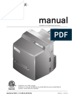 Manual: Installation and Operating Instructions