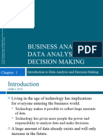 Data Analysis and Decision Making