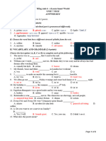 Key Test Unit 7