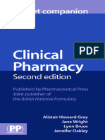 Clinical Pharmacy Pocket Companion 2nbsped 9780857112552 9780857111579 Compress