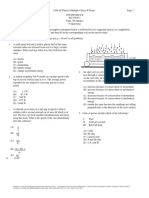 AP Physics B 1998 With Answers