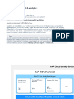 Describing Embedded Analytics