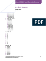 Computer Science Answers