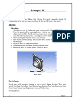 Sample Cad Lab Report 3 Continue