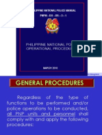 Police Operational Procedures