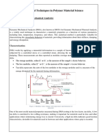 Analytical Techniques in Polymer Material Science