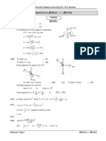 2022 JEE Main 1 Solutions