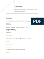 Arduino Programation