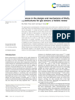 Advances in Designs and Mechanisms of MoO3 Nanostr