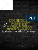 Influencer Content Manipulation