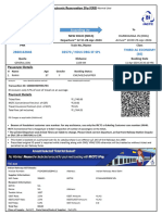 Ndls DBG SF SPL Third Ac Economy (3E) : Electronic Reserva On Slip (ERS)