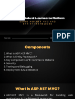 E-Commerce Platform Development Building A Roboust System With ASP - Net MVC and Entity Framework