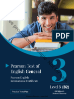 SAMPLE B2 Level 3-Practice Test Plus PTE General NO KEY