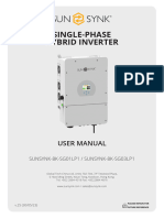 Sunsynk Hybrid Inverter 8kW UserManual v25 English