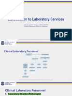 6.introduction To Laboratory Services-Student's