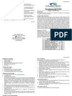 IgG Toxoplasma Calbiotech