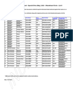 GDS Online Engagement - Special Drive (May), 2023 - Uttarakhand Circle - List II