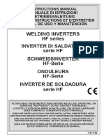 Welding Inverters HF Series Nverter Di Saldatura Serie HF Schweissinverter HF-Serie Onduleurs HF-Serie Inverter de Soldadura Serie HF