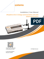 APsystems Energy Communication Unit ECU-C User Manual - Rev4.0 - 2023!08!15