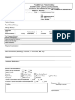 Form - Medical Report