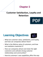 Customer Value, Satisfaction and Loyalty