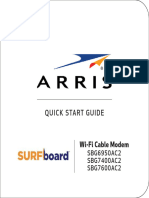 Arris Sbg6950ac2 Sbg7400ac2 Sbg7600ac2 QSG