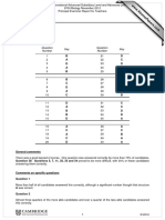 Biology: Number Key Number Key