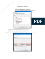 How To Create Iris Service