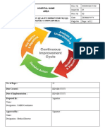 CQI Policies & Procedures