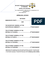 Democratic Party Vs 2c SG REVISED Draft 2 FINAL 31 07 2015